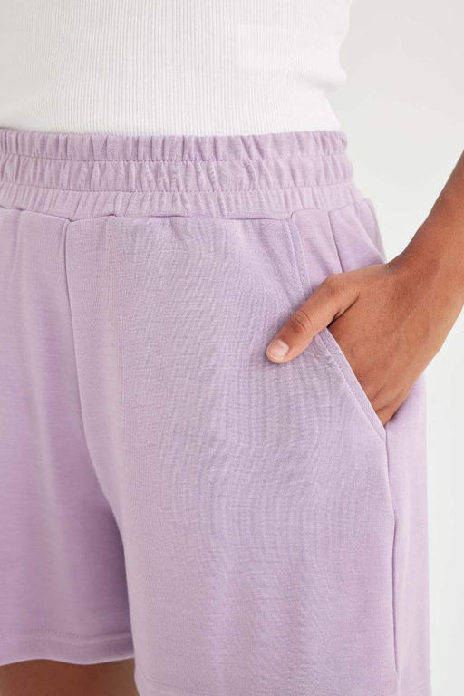 DeFactoFit Стандартный крой - шорты из модала для спортсменов с короткими штанинами  фото 6