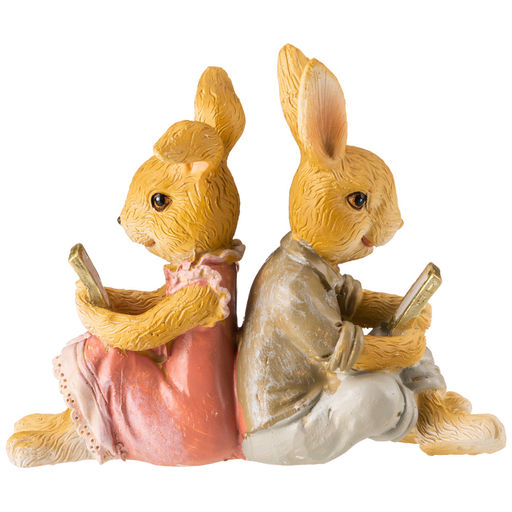 СТАТУЭТКА КРОЛИКИ 11,5Х4,5Х10 СМ - Lefard фото 3