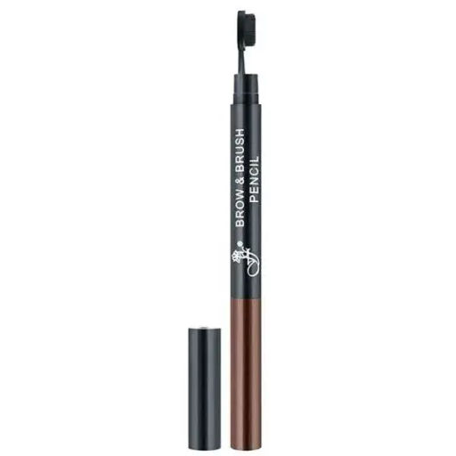 FFleur карандаш BR152 для бровей с щеточкой BROWN