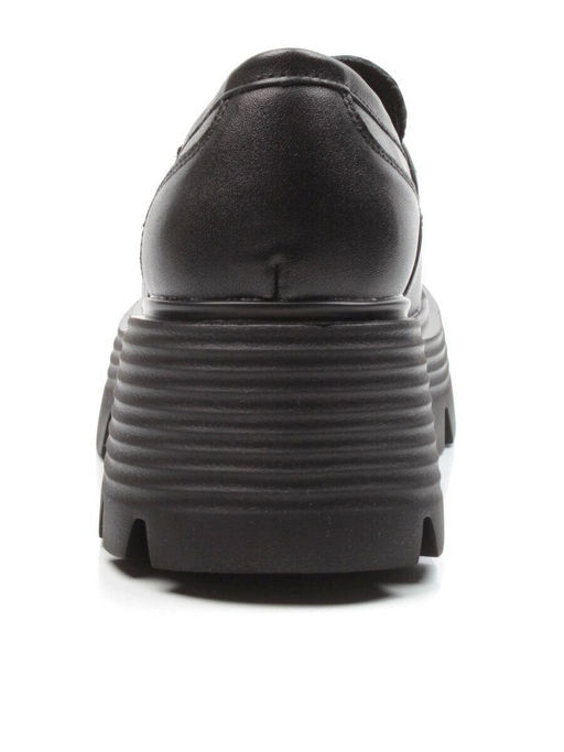 03-5930 BLACK Лоферы женские (натуральная кожа)