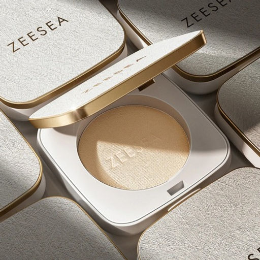 ZEESEA Пудра компактная Soft Velvet Pressed Powder тон 02 Natural / натуральный, 7 г  фото 3