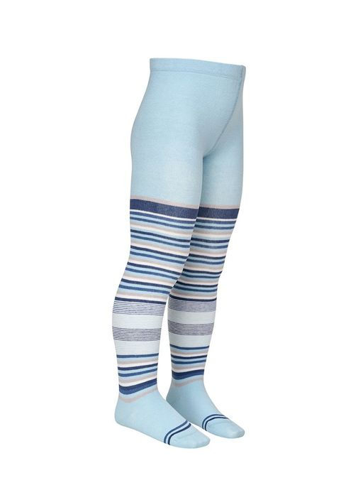OMSA kids Collant 11P11-3 в полоску - Blu Сhiaro  фото 11