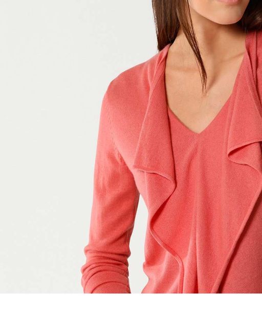 Пуловер, коралловый - Patrizia dini фото 5