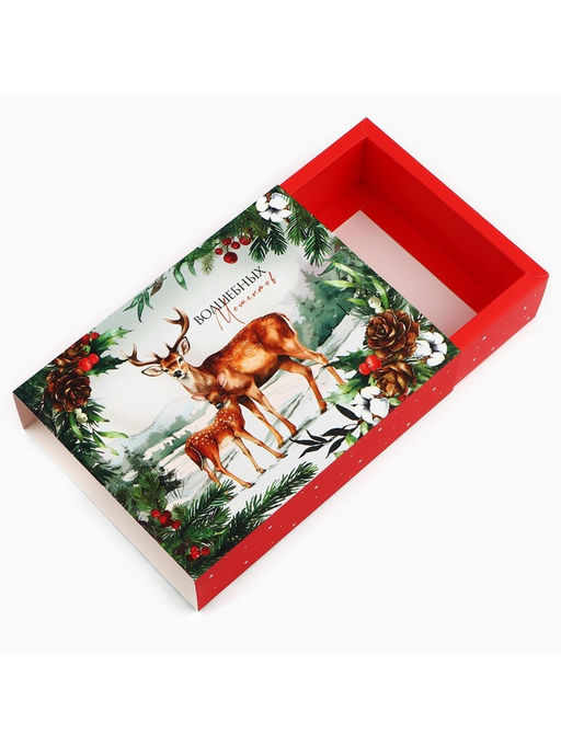 Цена за 5 шт. Коробка для сладостей «Сказка в лесу», 20×15×5 см