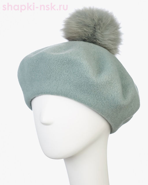 Берет фетр флис Помпон 115 Берет женский флис (58-59) - Tonak фото 20