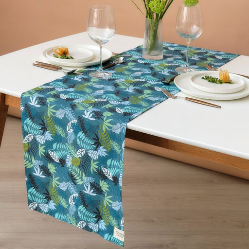 Дорожка Этель Папоротник 40х149 см, 80% хл, 20% пэ, сатин 110 г/м2  фото 2