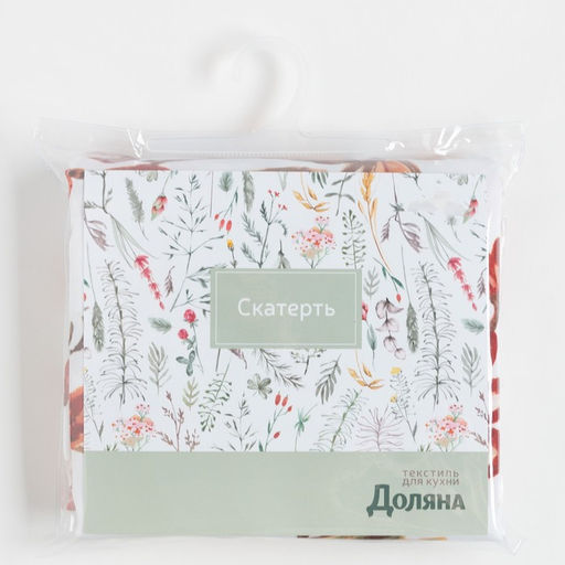 Скатерть «Доляна. Летние цветы», 145×180 см