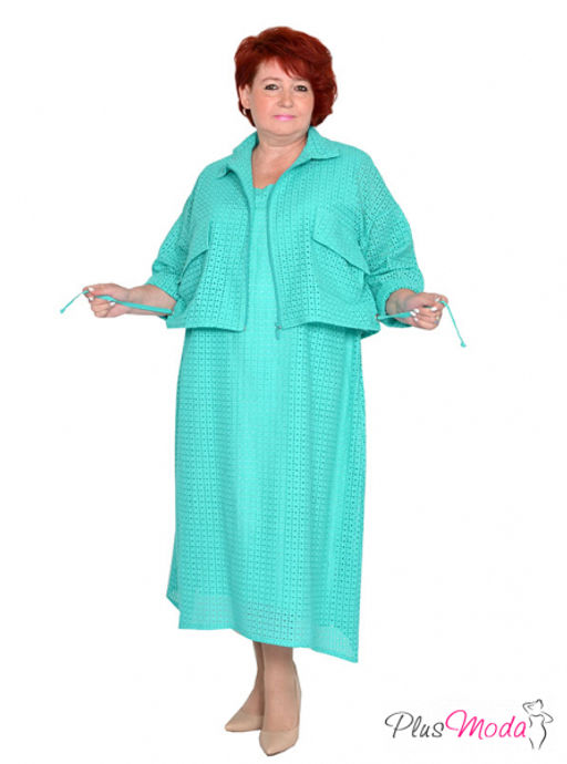 Платье Модель №1570 размеры 44-84 - Plusmoda фото 18