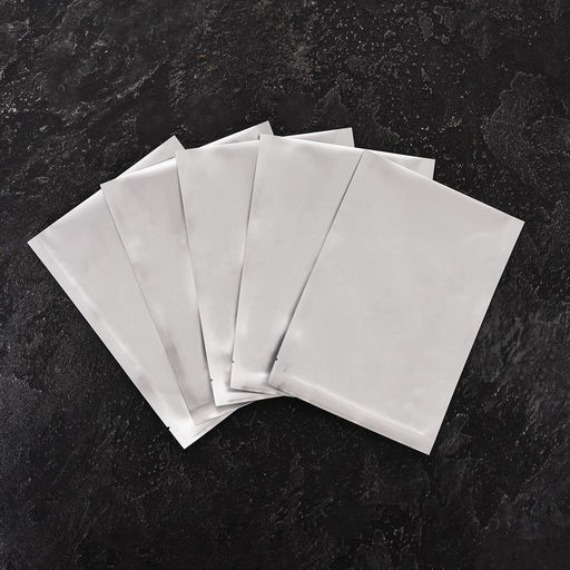 Фольгированный термо пакет для гриля, 14×20 см, 100 мкм, набор 100 шт.