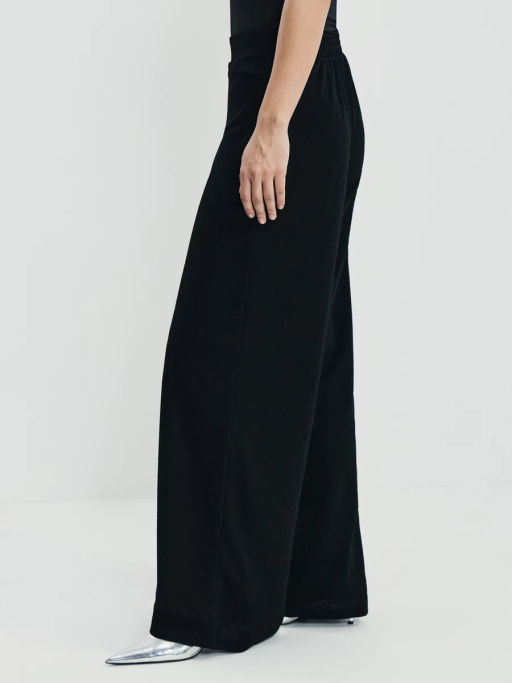 Широкие брюки с люрексом / Zarina