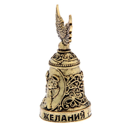 Колокольчик ангел «Исполнения желаний», 7×3.3 см