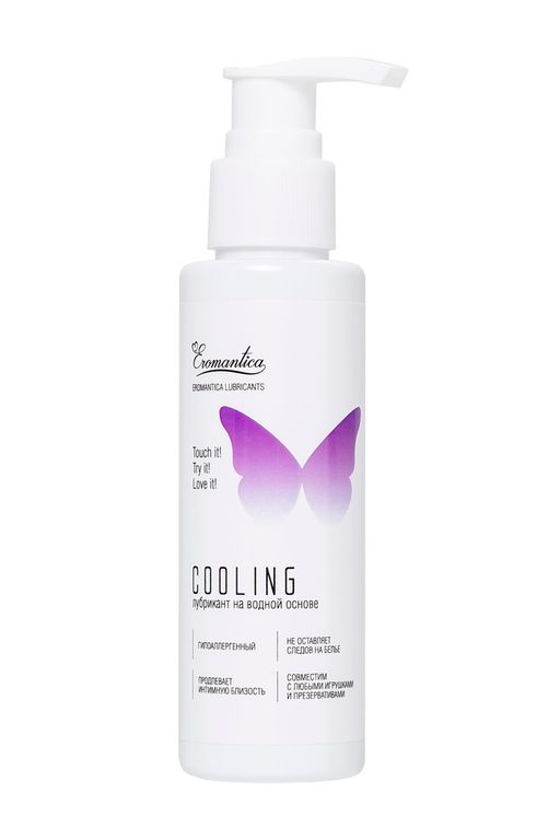 Лубрикант Eromantica на водной основе Cooling, с охлаждающим эффектом, 100 мл  фото 2