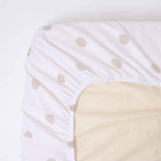 Постельное бельё Крошка Я Горошек, цвет бежевый, 112х143 см, 60х120+20 см, 40х60 см, 100% хлопок  фото 3