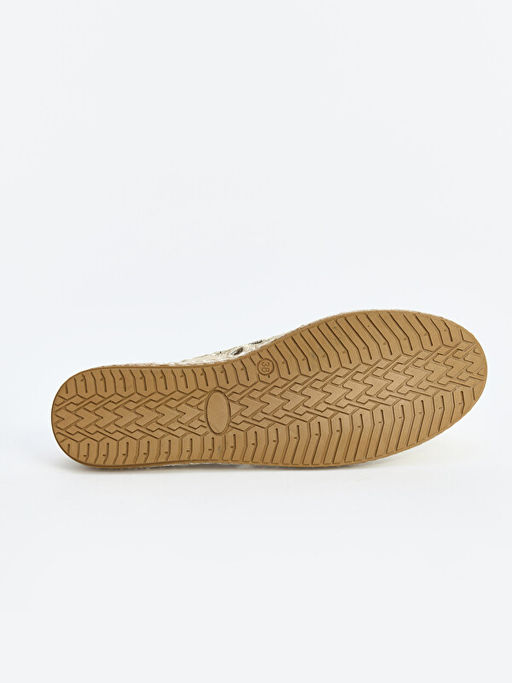 ?i?ek Nak??l? Kad?n Has?r Tabanl? Babet