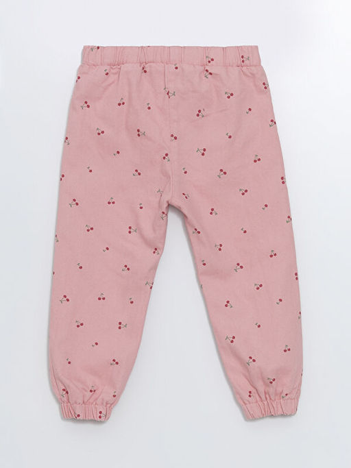 Beli Lastikli Bask?l? K?z Bebek Pantolon - Waikiki фото 3