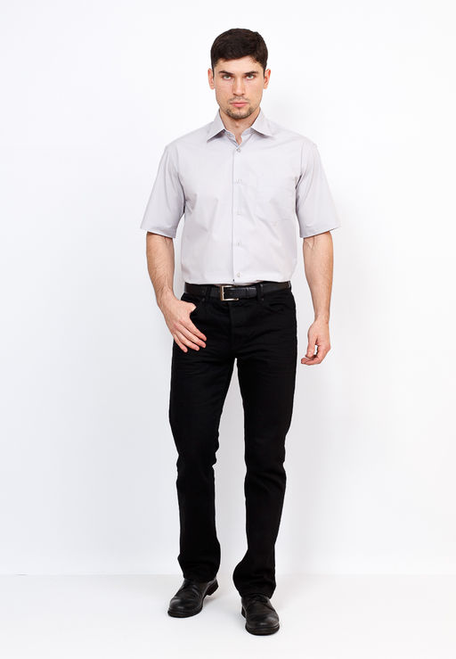 Сорочка мужская короткий рукав GREG Gb320/309/GR  фото 3