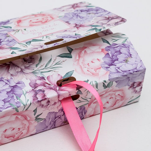 Цена за 3 шт. Коробка подарочная, упаковка, От всей души, 16.5?12?5 см, БЕЗ ЛЕНТЫ