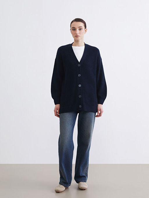 V Yaka Kad?n Triko H?rka