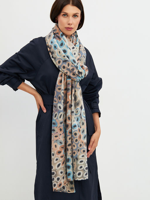 Палантин с рисунком