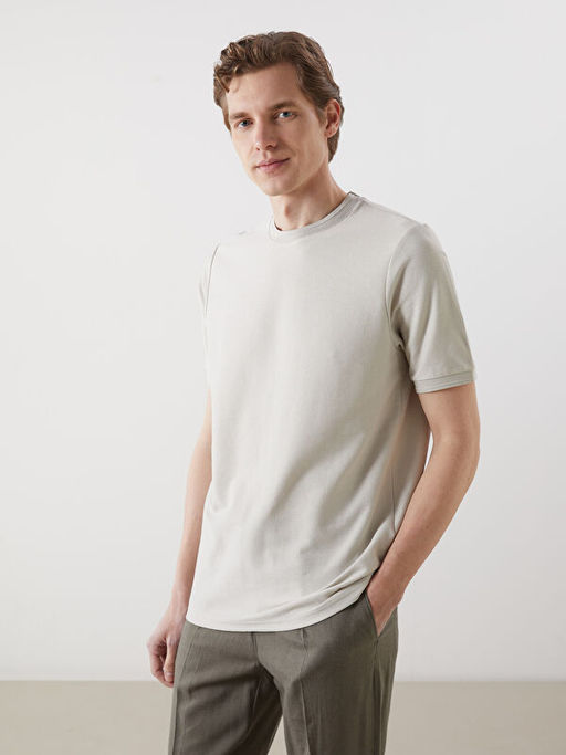 Bisiklet Yaka K?sa Kollu Erkek Ti??rt