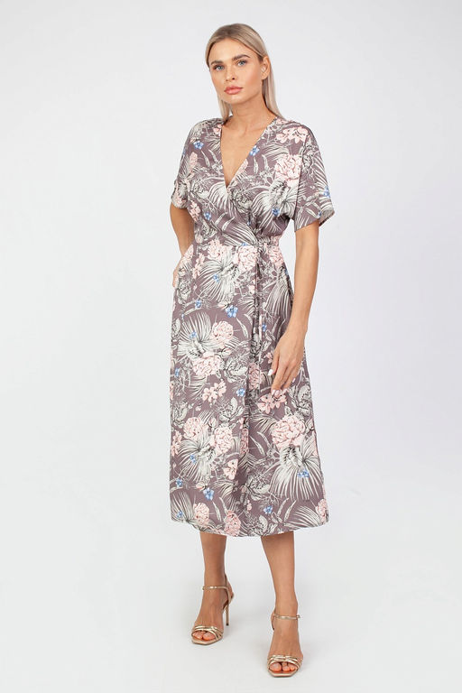 5-3037/794-3404-2 Платье принт Пионы - Serginnetti фото 2