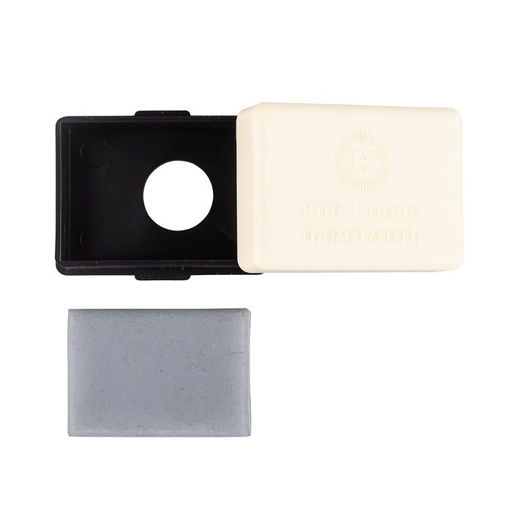 Ластик-клячка Koh-I-Noor EXTRA SOFT 6427, 37х25х10 мм, серый, в индивидуальном пластиковом...