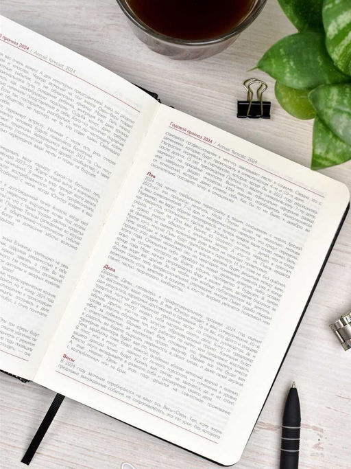 Ежедневник датированный 2024 ESCALADA, АСТРОЛОГИЧЕСКИЙ, А6+, 200 л., арт. 64243/ 20 ПЛОНЖЕ ЭКСТРА МЕТТАЛИК ЧЁРНЫЙ  фото 18