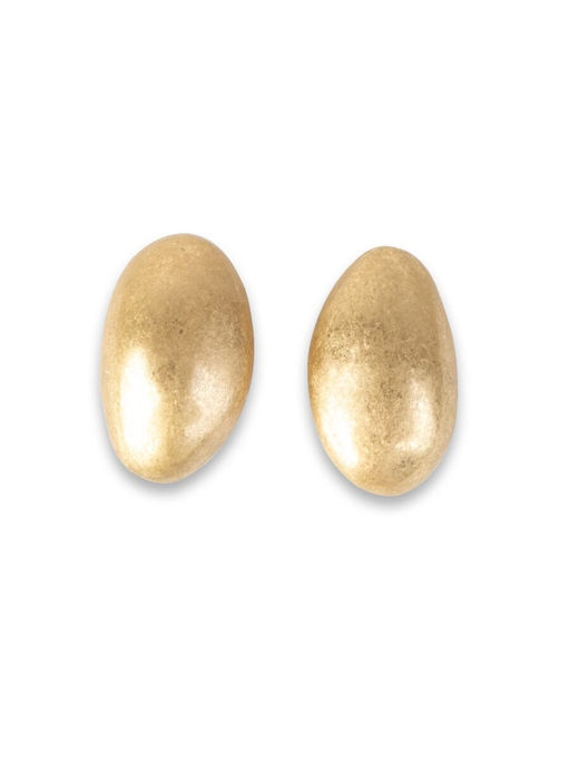 Серьги из матового металла на застежке - Модные истории фото 3