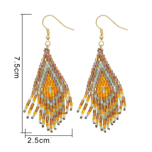 Серьги на крючках арт. 13 4325 (id 285425) - Rada фото 3