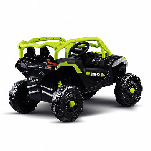 Электромобиль детский "Багги" (цвет зеленый)