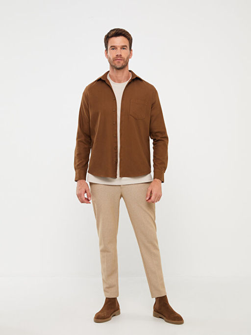 Regular Fit Uzun Kollu Erkek G?mlek