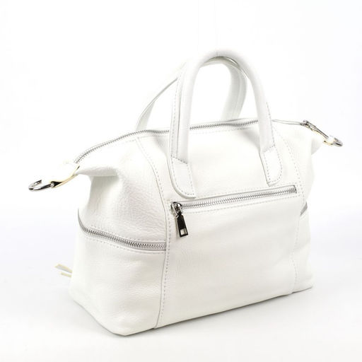 Женская кожаная сумка с ручками 0114-3 - Cidirro фото 4