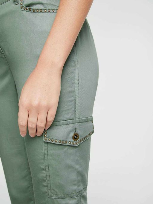 Брюки, зеленые - Heine фото 6