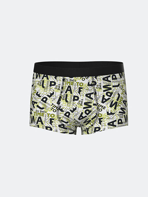 Bask?l? Erkek ?ocuk Boxer 3l? - Waikiki фото 2