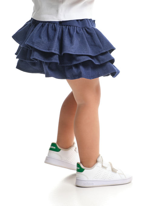 Юбка для девочки UD 1265 синий - Mini maxi фото 7