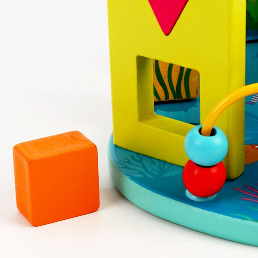 Бизиборд Море, стучалка, рыбалка и серпантинка, 16?26?13.5 см - Simaland фото 8