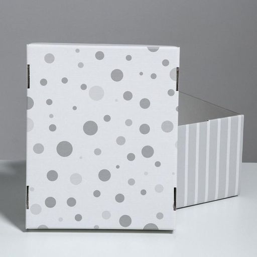 Складная коробка Стильный дом, 31,2 х 25,6 х 16,1 см - Дарите счастье фото 16