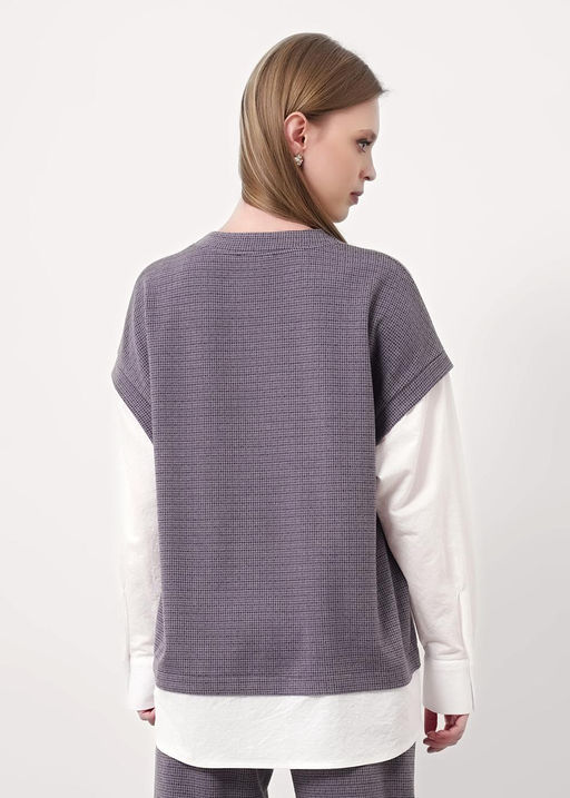 157000/186ввэ Джемпер женский (ЧЗ)