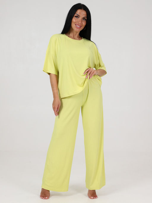 02 ЖЕНСКАЯ ПИЖАМА (Желтый) - А-дина фото 2