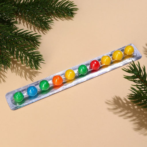 Жевательная резинка Антиновогодний челлендж в блистере, 20 г. (18+) - Simaland фото 2