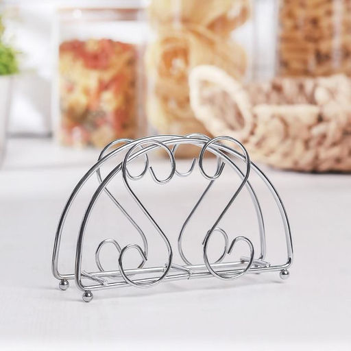 Салфетница Доляна Завитки,13,53,59 см фото 3