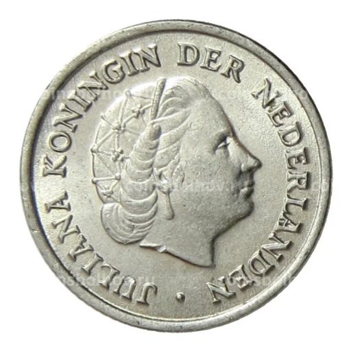 10 центов 1955 года Нидерланды