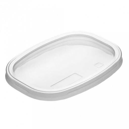 Цена за 50 шт. Контейнер одноразовый из полипропилена 0,2л 13,9х10,2х3см, с крышкой, прозрачный, ГОСТ Р 50962-96 (Россия) - Домашняя Мода фото 4