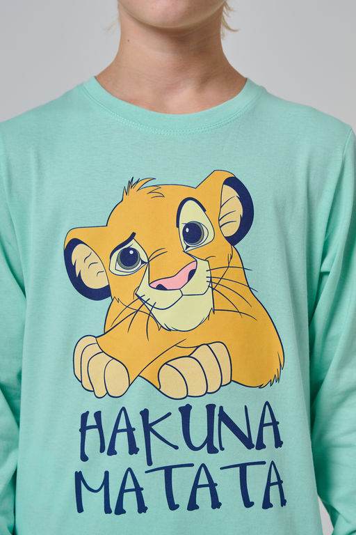 Пижама Кулирка с рибаной длинный рукав