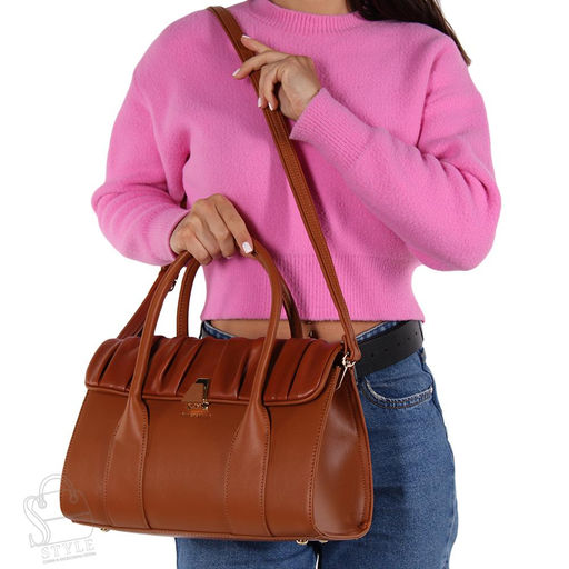 Сумка женская  012209084 brown Chrisbella/30 в Новосибирске