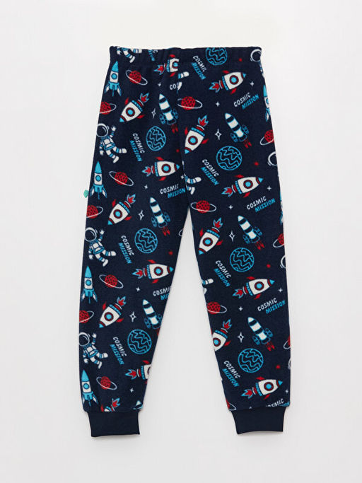 Beli Lastikli Desenli Polar Erkek ?ocuk Pijama Alt - Waikiki фото 3