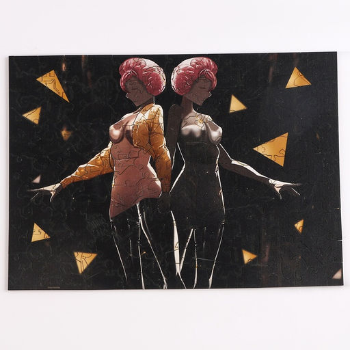 Пазл фигурный Близнецы - Puzzle фото 4