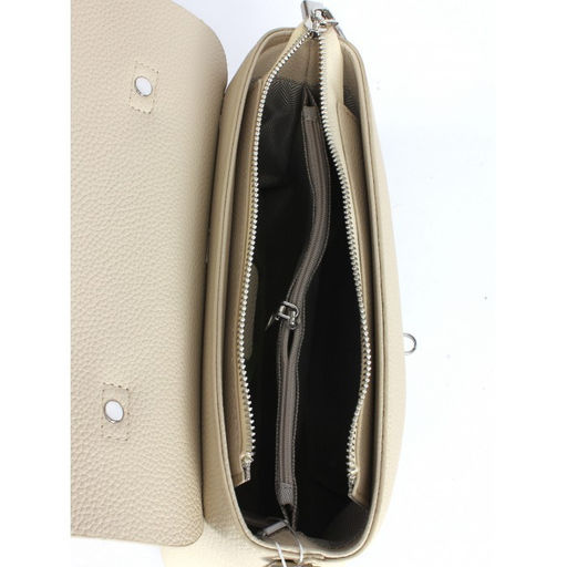 Сумка женская натуральная кожа GU 2066-99149, 1отд, плечевой ремень, молочный SALE 264145 - Adelia фото 8