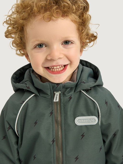 Комбинезон 8м0726 хаки/черный