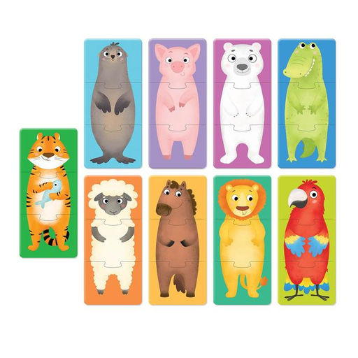 Пазлы 3 в 1 Животные - Puzzle time фото 2